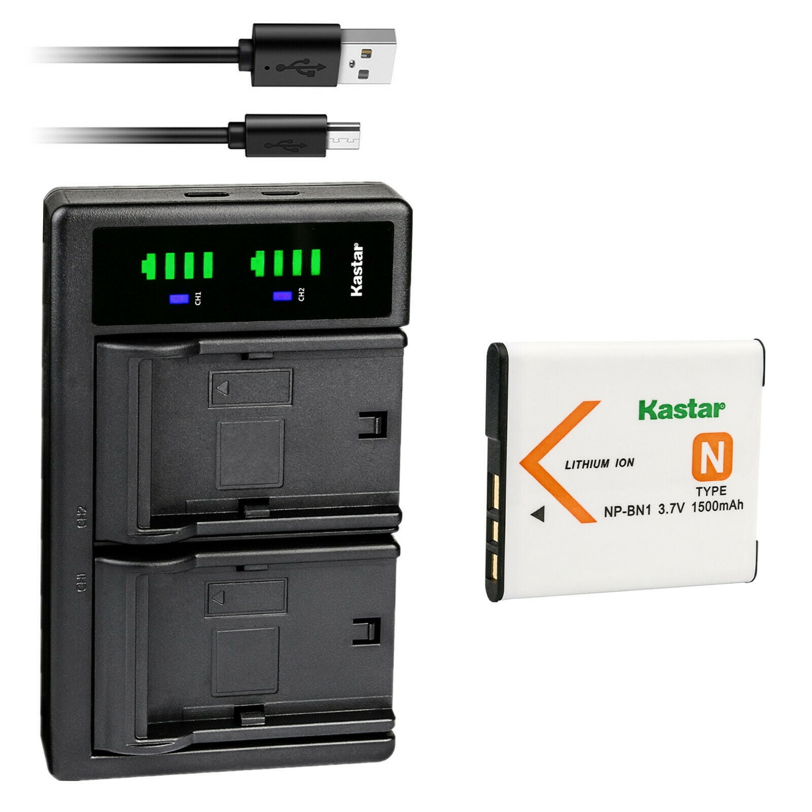 Battery Charger For Sony NP-BN1 Cyber-shot DSC-W830 DSC-W810 DSC-W800 DSCW730 - View #4