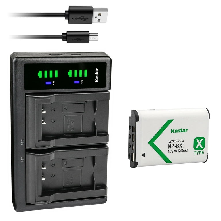 Kastar Battery LCD Wall Charger for Sony NP-FV100 HDR-CX110 HDR-CX115 Kastar Battery LCD Wall Charger for Sony NP-FV100 HDR-CX110 HDR-CX115