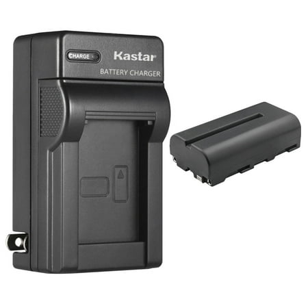 Kastar 1-Pack NP-F550 / NP-F570 Battery and AC Wall Charger Replacement for Godox LEDP-260C Portable Dimmable LED Video Light, LED308W II 5600K LED Video Light, LED500W Daylight LED Video Light