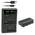 thumbnail image 1 of Kastar 1-Pack NP-F550 / NP-F570 Battery and LTD2 USB Charger Compatible with Aputure Amaran AL-H198 AL-M9 LED Video / Photo Camera Light, Atomos Shogun Flame, Atomos Shogun Inferno LED Video Light, 1 of 6