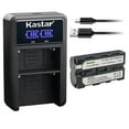 thumbnail image 1 of Kastar 1-Pack NP-F570 Battery and LED2 USB Charger Compatible with Neewer F100 F200 FW568 FW600 FZ200, Blackmagic Design Video Assist 3G-SDI/HDMI, SmallHD 503 702 703, INDIE 7, Cine 7 Field Monitor, 1 of 5