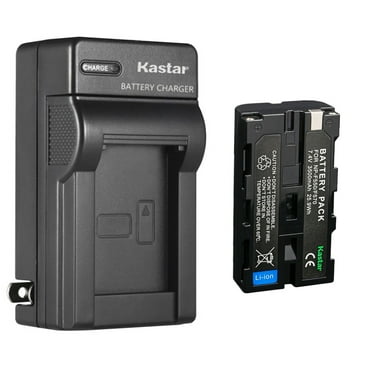 Kastar 1-Pack NP-F580 Battery 7.4V 3500mAh and AC Wall Charger Replacement for Sony L Series Cyber-shot Camera, Sony L Series Camera and Camcorder, Z CAM Cinematic Camera