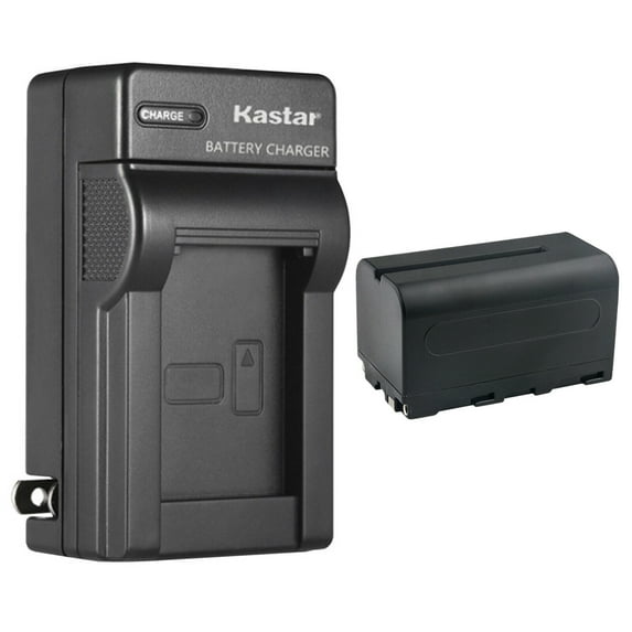 Kastar 1-Pack NP-F750 / NP-F770 Battery and AC Wall Charger Replacement for FEELWORLD F570 5.7 INCH SMALL DSLR CAMERA FIELD MONITOR, S55 5.5 INCH CAMERA DSLR FIELD MONITOR