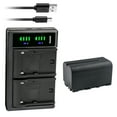 thumbnail image 1 of Kastar 1-Pack NP-F750 / NP-F770 Battery and LTD2 USB Charger Compatible with GVM T20R GVM-TD-JY258 GVM 12D GVM-50M GVM-50RS GVM-110S GVM-R500R GVM-680RS GVM-800D GVM-850D GVM-880RS LED Video Light, 1 of 6