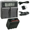 thumbnail image 1 of Kastar 1-Pack NP-F980EXP Battery and CH04 Dual Fast Charger Compatible with GVM GVM-520S GVM-560AS GVM-672S GVM-896S GVM-MB832 GVM-LT50 GVM-LT100 GVM-TL15RS LT-10S RGB-10S RGB-10W LED Video Light, 1 of 9