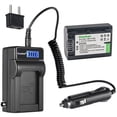 thumbnail image 1 of Kastar 1-Pack NP-FV50 Battery and LCD AC Charger Compatible with Sony HDR-TD20, HDR-TD30, HDR-XR150, HDR-XR155, HDR-XR160, HDR-XR260, HDR-XR350, HDR-XR350VE, HDR-XR550, NEX-VG10, NEX-VG20 Cameras, 1 of 6