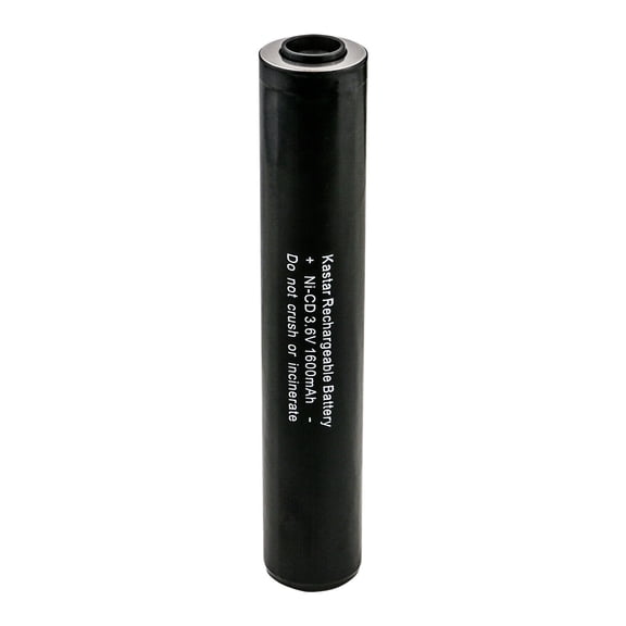 Kastar 1-Pack Ni-CD 3.6V 1800mAh Battery Replacement for Streamlight-Maglight Pelican M9, Stinger HP, Stinger XT, Stinger XT HP, Stinger LED, Stinger LED HP, Polystinger, Maglite 75175, 75375
