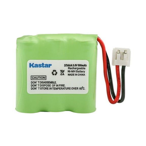 Kastar 1-Pack Ni-MH Battery 3.6V 500mAh Replacement for HWCD1888(7)(9)(10)(11)(12)(13)(15)TSD Series BBK 33e, 53e, 56e, 61e, 63e, 69e, 9s, 26s, 32s, 40s, 56s, 68s, 69S, 18P, 3P, 15P Series