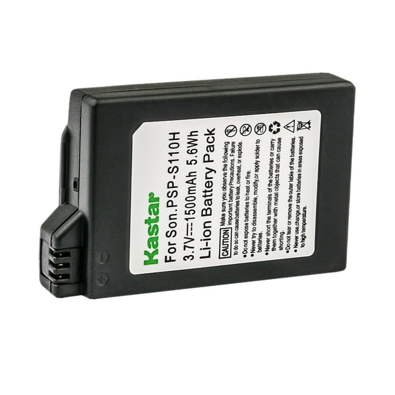 Kastar 1-Pack PSP-110 Battery Replacement for Sony PSP-110 PSP110 Battery, Sony PSP-1003, PSP-1004, PSP-1005, PSP-1006, PSP-1007, PSP-1008, PSP-1010, PSP Fat Video Game PSP Playstation
