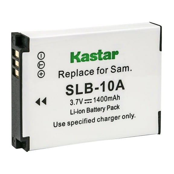 Kastar 1-Pack SLB-10A Battery Replacement for Samsung SLB-10A EC-WB700ZCPSCN Battery, Samsung SBC-10A Charger, Samsung WB150F, WB200F, WB250F, WB280F, WB350F, WB500, WB550, WB600, WB650, WB700, WB750