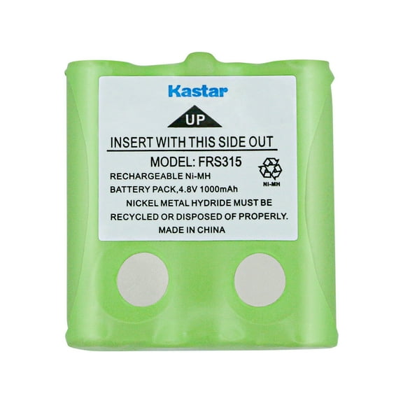 Kastar 1-Pack Two-Way Radio Battery 4.8V 1000mAh Replacement for Cobra FRS310W FRS315 FRS70 FRS80 FRS85 GA-CM GA-CR GA-CT GP35AAAK4BX IXNN4002A Maxxon ACC510 Maxxon ACC511 Maxxon PMR508