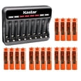 thumbnail image 1 of Kastar 16-Pack Battery and CMH8 Smart USB Charger Replacement for Panasonic KX-TGL430 KX-TGL430B KX-TGL432 KX-TGL432B KX-TGL432R KX-TGL433 KX-TGL433B KX-TGL463S KX-TGLA40B KX-TGLA40S, 1 of 6
