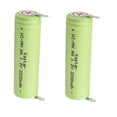 thumbnail image 1 of Kastar 2-Pack 1.2V 2200MAh Ni-MH Battery Compatible with Braun 8583 8585 8590 8595 8970 8975 8985 8990 8995 155 2323 255 26 260 5466 5470 5471 5476 5477 5478 5492 5501 5502 5503 5504 5505, 1 of 5