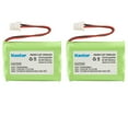 thumbnail image 1 of Kastar 2-Pack 3.6V 1000mAh Ni-MH Battery Replacement for IBM 301004413-02, AS400, AS400 15, Saft STC994, Sanik 3SNAAA40SX1 (3SN AAA40 S X1), 3SN-AAA60H-S-X1, 3SNAAA60HSJ1, Walker W425, 1 of 3