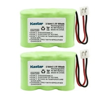 Kastar 2-Pack 3.6V 800mAh Ni-MH Battery Replacement for PHILIP CL-8202, CL-8230, CL-8232, CL-8240, CL-8241, CL-8245, CL-8305, CL-8310, CL-8320, CL-8340 CL8050, CL8100, CL8150, CL8160, CL8170, CL8180