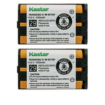 Kastar 2-Pack 3.6v 1000mAh Battery HHR-P104 Replacement for Panasonic HHR-P104A HHRP104 TYPE 29 KX5664 KX5672 KX5673 KX650 KX6502 Handset, Radio Shack 23968 439024 439025 439026 439030 439031