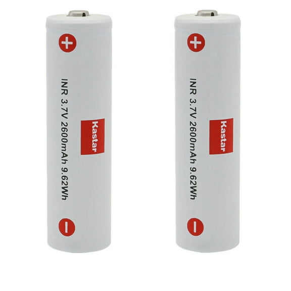 Kastar 2-Pack 3.7V 2600mAh Rechargeable Battery Replacement for Zhiyun-Tech Gimbal CRANE V1 CRANE 2 / CRANE 2S / CRANE 3S/ CRANE 3S Pro / CRANE 3SE, CRANE 3 LAB, Z1 Evolution Gimbal