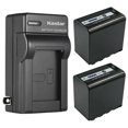 thumbnail image 1 of Kastar 2-Pack Battery and AC Wall Charger Replacement for Panasonic AG-DVX200EN, AG-DVX200ED, AJ-PCS060, AJ-PX230, AJ-PX270, AJ-PX270PJ, AJ-PX298, AJ-PX298MC, AJ-UX90, AJ-UX180, HC-X1, LUMIX BGH1, 1 of 6