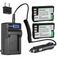 thumbnail image 1 of Kastar 2-Pack BLM-1 BLM-1S, BLM-01 BLM01, PS-BLM1 Battery and LCD AC Charger Compatible with Olympus E-30 E30, E-520 E520, EVOLT E-300 E300, EVOLT E-330 E330, EVOLT E-500 E500, EVOLT E-510 E510 Camera, 1 of 6