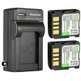 thumbnail image 1 of Kastar 2-Pack BN-VF707U Battery and AC Wall Charger Replacement for JVC GR-D350 GR-D350AA GR-D350AC GR-D350AG GR-D350AH GR-D350E, JVC BN-VF707 BN-VF707U BN-VF714 BN-VF714U BN-VF733 BN-VF733U, 1 of 5