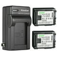 thumbnail image 1 of Kastar 2-Pack BP-808 BP808 Battery and AC Wall Charger Compatible with Canon FS10, FS11, FS20, FS21, FS22, FS31, FS40, FS100, FS200, FS300, FS400, HF G10, HF G20, VIXIA HF M30, VIXIA HF M31 Cameras, 1 of 5