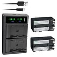 thumbnail image 1 of Kastar 2-Pack BP-930G Battery and LTD2 USB Charger Compatible with Canon EOS C300 C300 PL EOS C500 C500 PL ES50 ES55 ES60 ES65 ES75 ES300V ES410V ES420V ES520A ES4000 ES5000 ES6000 ES6500V Camera, 1 of 6