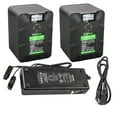 thumbnail image 1 of Kastar 2-Pack BP-Y150W V Mount Battery and Dual D-Tap Charger Compatible with For.A FT-ONE-OPT, For.A FT-ONE Full 4K Variable Frame Rate Camera AJA CION 4K/UHD and 2K/HD Production Camera ARRI Camera, 1 of 6