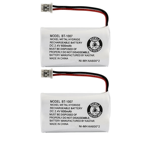 Kastar 2-Pack BT-1007 Battery Replacement for Vtech VT-62-9116B, Again & Again STB-956, Battery Biz B730, Dantona BATT-17, Empire CPH-479B CPH479B, Energizer ER-P506 ERP506, GE 1833916 26602 TL26602