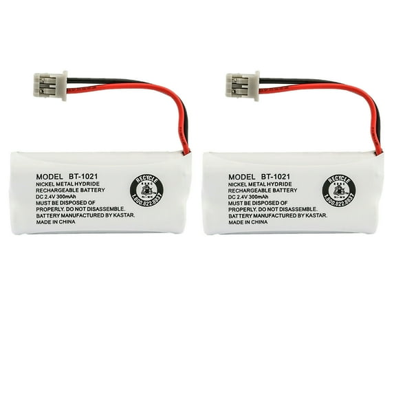 Kastar 2-Pack BT-1021 Battery Replacement for Uniden BT-1008 BT-1016 BT-1019 BT-1021 BT-1025 Lenmar CBBT1008 CB-BT1008 Dantona BATT-1008 BATT1008 Interstate Batteries ATEL0031 TEL0031