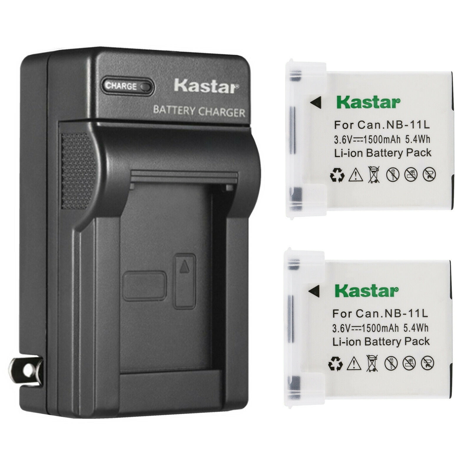 Kastar 1-Pack Rechargeable Lithium-Ion Battery + AC Wall Charger
