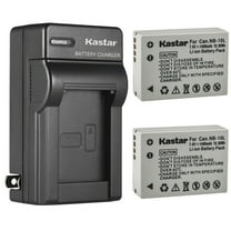 Kastar 2-Pack Battery and AC Wall Charger Replacement for Canon NB-10L NB10L, NB-10LH NB10LH Battery, Canon CB-2LC Charger, Canon PowerShot SX40 HS, PowerShot SX50 HS, PowerShot SX60 HS Cameras