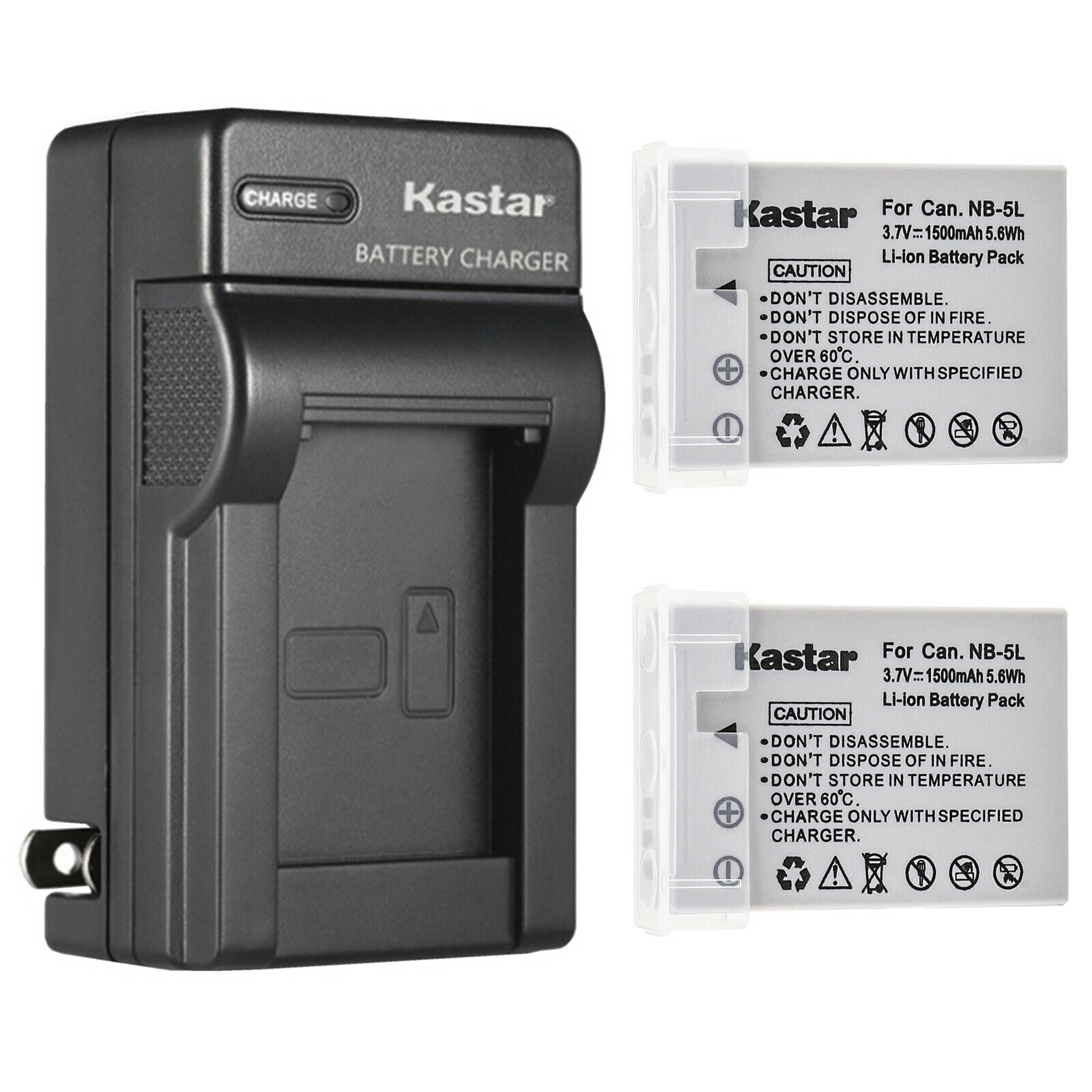 Kastar-2-Pack-Battery-AC-Wall-