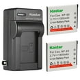 thumbnail image 1 of Kastar 2-Pack Battery and AC Wall Charger Replacement for Casio Exilim Zoom EX-Z85EO, Exilim Zoom EX-Z85GN, Exilim Zoom EX-Z85PK, Exilim Zoom EX-Z85SR, Exilim Zoom EX-Z85VP Digital Cameras, 1 of 6