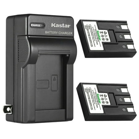 Kastar 2-Pack Battery and AC Wall Charger Replacement For Canon PowerShot 20, Digital IXUS 700, Digital IXUS 750, Digital IXUS i, Digital IXUS i5, Digital IXUS II, Digital IXUS IIs, Digital IXUS i7