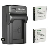 Kastar 2-Pack Battery and AC Wall Charger Replacement for GE GB-60 Battery, GE GE X600 GE General Imaging Power Pro X600 Digital Camera SOSUN Sosun 301S-Plus Camera Camcorder