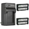 thumbnail image 1 of Kastar 2-Pack Battery and AC Wall Charger Replacement for Hitachii VM-E Series VM-E568E, VM-E568LE, VM-E573LA, VM-E575LE, VM-E635LA, VM-E645LA, VM-E755LA, VM-E835LA, VM-E855LA Camera, 1 of 5