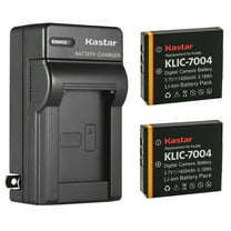 Kastar 2-Pack Battery and AC Wall Charger Replacement for Kodak EasyShare M1033, EasyShare M1093 IS, EasyShare M2008, EasyShare V1073, EasyShare V1233, EasyShare V1253, EasyShare V1273 Cameras