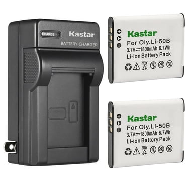 Kastar Replacement Battery For Olympus LI-10B – 1650mAh Li-Ion – Fits Stylus 800, 810, 1000