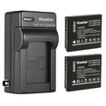thumbnail image 1 of Kastar 2-Pack Battery and AC Wall Charger Replacement for Panasonic DMW-BCF10 DMW-BCF10E DMW-BCF10PP, CGA-S009 CGA-S009E CGA-S/106B Battery, Panasonic DE-A59 DE-A59B, DE-A60 Charger, 1 of 5