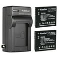 thumbnail image 1 of Kastar 2-Pack Battery and AC Wall Charger Replacement for Panasonic Lumix DMC-TS25, Lumix DMC-TS30, Lumix DMC-FH2, Lumix DMC-FH4, Lumix DMC-FH5, Lumix DMC-FH6, Lumix DMC-FH7, Lumix DMC-FH8 Camera, 1 of 5