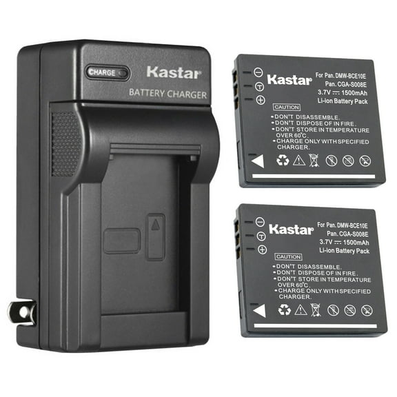 Kastar 2-Pack Battery and AC Wall Charger Replacement for Ricoh DB-70 Battery, Ricoh BJ-7 Charger, RICOH CX1, CX2, Caplio R6, Caplio R7, Caplio R8, Caplio R10 Cameras