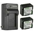 thumbnail image 1 of Kastar 2-Pack Battery and AC Wall Charger Replacement for Panasonic HDC-TM10, HDC-TM10K, HDC-TM10S, HDC-TM15, HDC-TM20, HDC-TM20K, HDC-TM20K8, HDC-TM20R, HDC-TM20S, HDC-TM30, HDC-TM200, HDC-TM300, 1 of 5