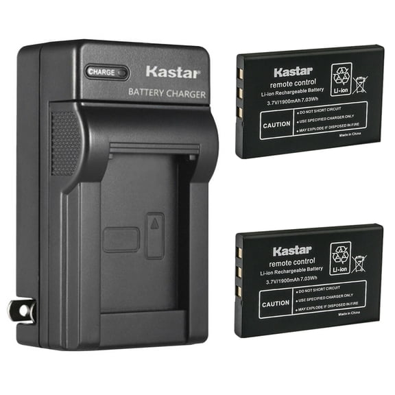 Kastar 2-Pack Battery and AC Wall Charger Replacement for Panasonic WX-B3030 WX-B3030M BX-B3030 CE-3030 Battery, Panasonic WX-T3020 WX-H3030 WX-H3050 WX-CH450 WX-CT420 Headset System