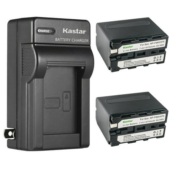 Kastar 2-Pack Battery and AC Wall Charger Replacement for Sony MVC-FD71 MVC-FD73 MVC-FD75 MVC-FD81 MVC-FD83 MVC-FD85 MVC-FD87 MVC-FD88 MVC-FD90 MVC-FD91 MVC-FD92 MVC-FD95 MVC-FD97 MVC-FDR1 MVC-FDR3