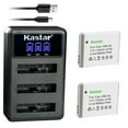 thumbnail image 1 of Kastar 2 Pack Battery and LCD Triple USB Charger Compatible with Canon NB-6L NB-6LH, Canon PowerShot S95, PowerShot S120, PowerShot SD770 IS, PowerShot SD980 IS, PowerShot SD1200 IS Camera, 1 of 6