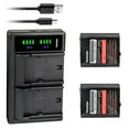 thumbnail image 1 of Kastar 2-Pack Battery and LTD2 USB Charger Compatible with Motorola T9650RCAMO, TalkAbout T9680, T9680RSAME, Talkabout MC220, Talkabout MC220R, Talkabout MC225, Talkabout MC225R, TalkAbout MD200, 1 of 7
