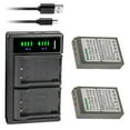 thumbnail image 1 of Kastar 2-Pack Battery and LTD2 USB Charger Compatible with Olympus BLS-50 Battery, Olympus BCS-5 Charger, Olympus OM-D E-M5 Mark III Mirrorless Camera, 1 of 6