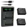 thumbnail image 1 of Kastar 2-Pack Battery and LTD2 USB Charger Replacement for Sigma BP-51 Battery, SIGMA dp1 Quattro, dp2 Quattro, dp3 Quattro, Sigma fp Digital Camera, 1 of 6