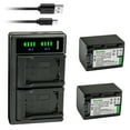 thumbnail image 1 of Kastar 2-Pack Battery and LTD2 USB Charger Replacement for Sony HDR-CX6, HDR-CX7, HDR-HC28, HDR-HC3, HDR-HC38, HDR-HC48, HDR-HC5, HDR-HC62, HDR-HC7, HDR-HC9, HDR-HC96, HDR-SR10, HDR-SR100, HDR-SR11, 1 of 6