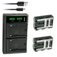 thumbnail image 1 of Kastar 2-Pack Battery NP-FM500HN and LTD2 USB Charger Compatible with Sony DSLR-A350B, DSLR-A350H, DSLR-A350K, DSLR-A350X, DSLR-A450, α450, Alpha A450, DSLR-A450L, DSLR-A450Y, DSLR-A500, α500 Camera, 1 of 6